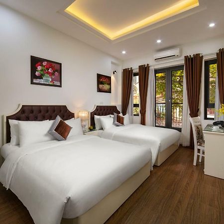 Trang Trang Luxury Hotel Hanoi Bagian luar foto