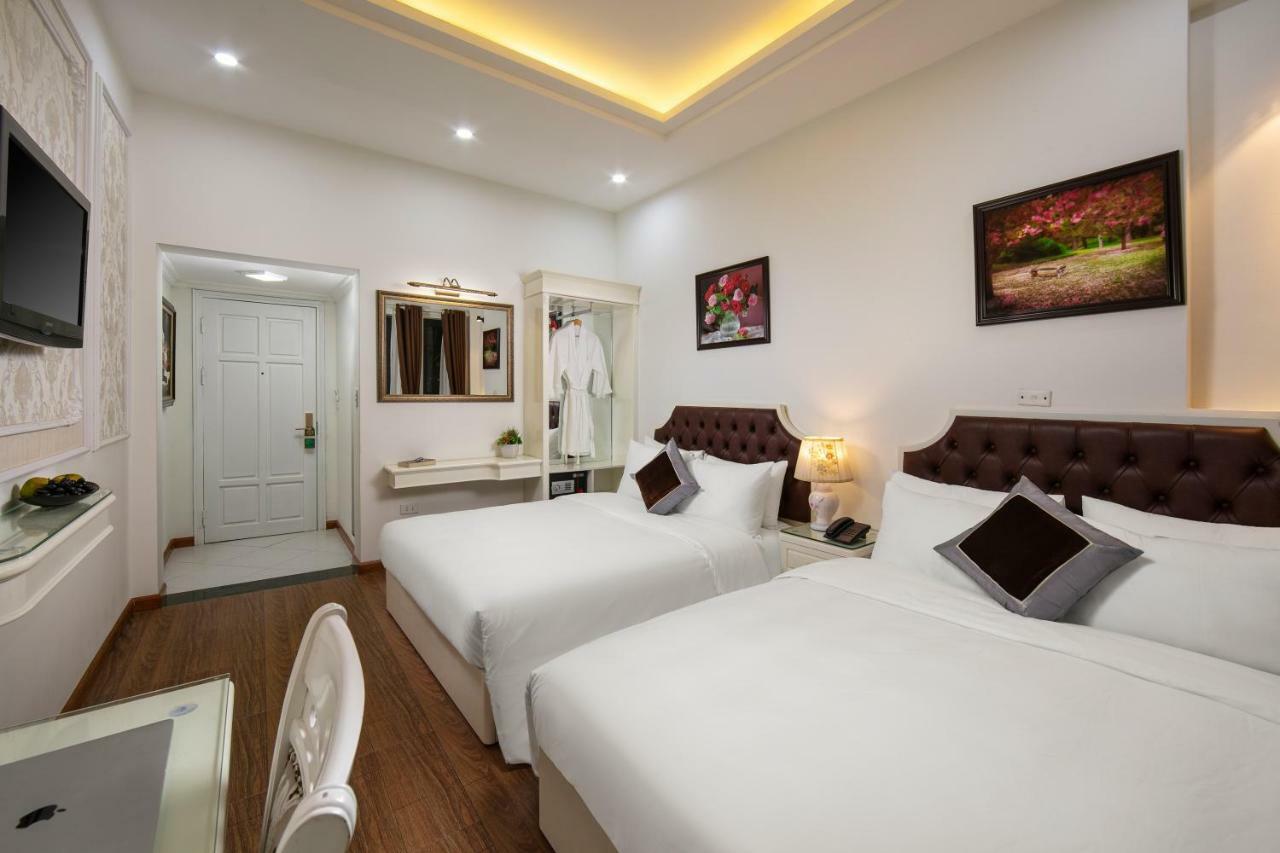 Trang Trang Luxury Hotel Hanoi Bagian luar foto