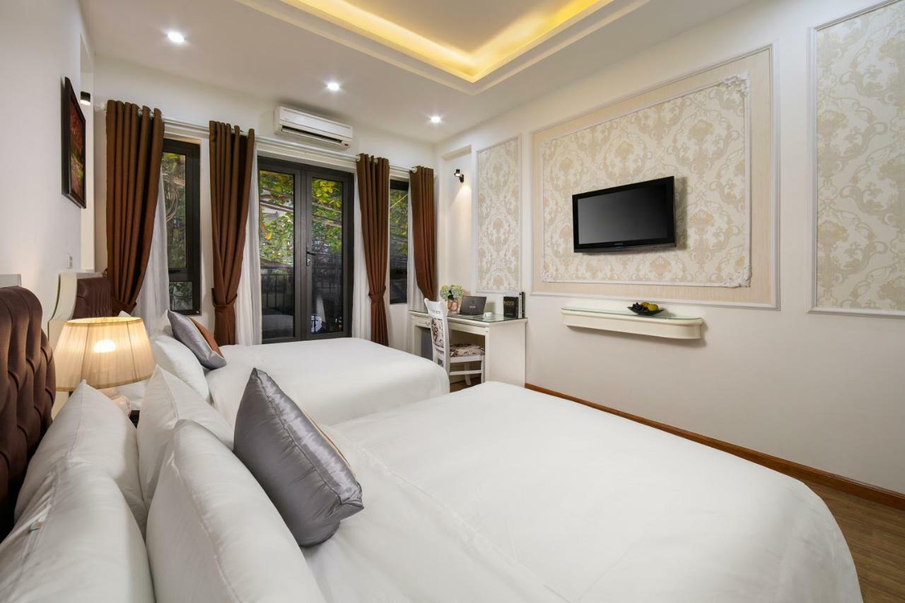 Trang Trang Luxury Hotel Hanoi Bagian luar foto