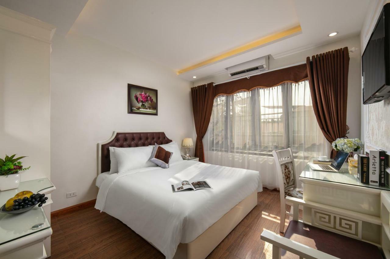 Trang Trang Luxury Hotel Hanoi Bagian luar foto