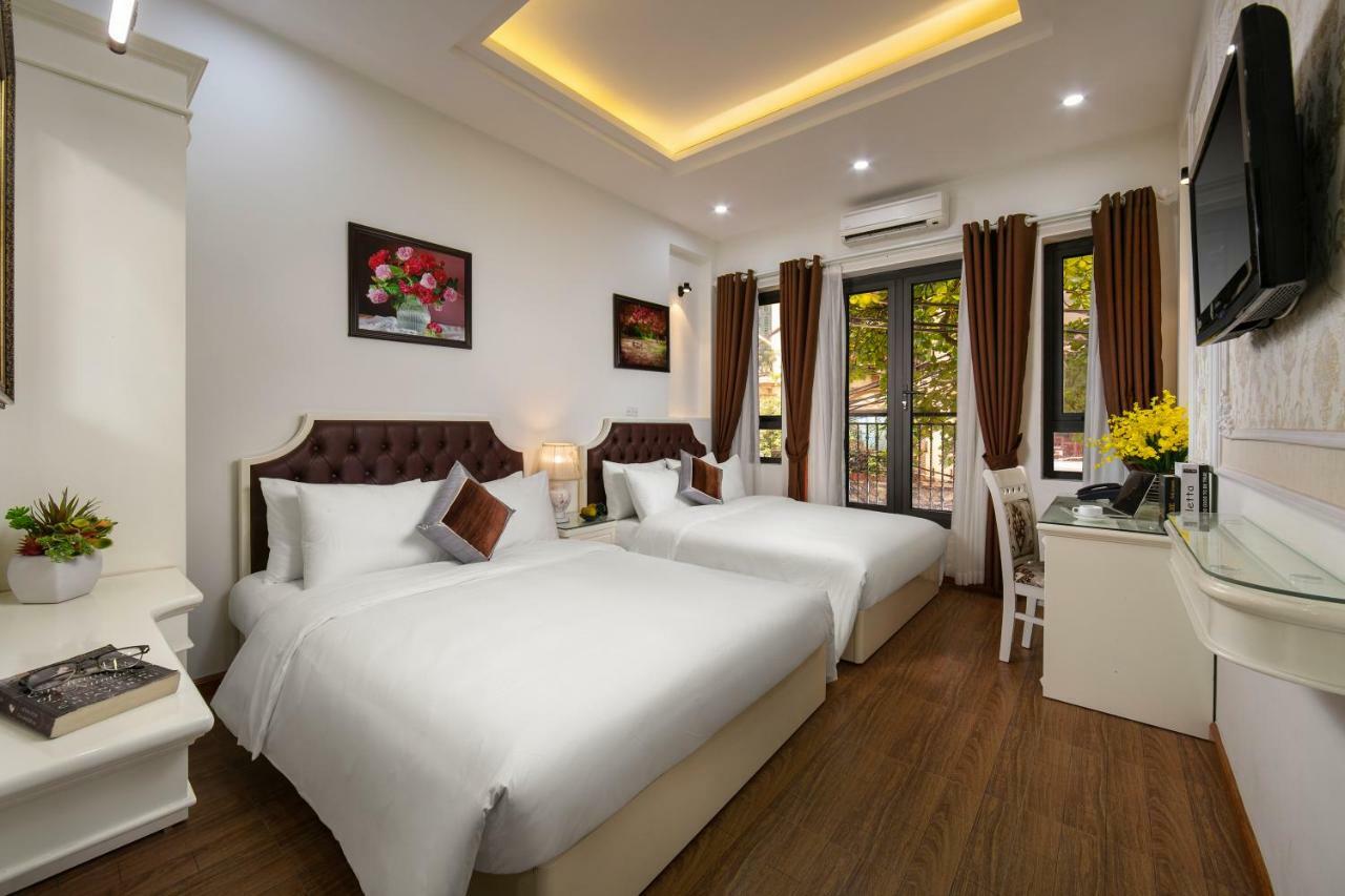 Trang Trang Luxury Hotel Hanoi Bagian luar foto