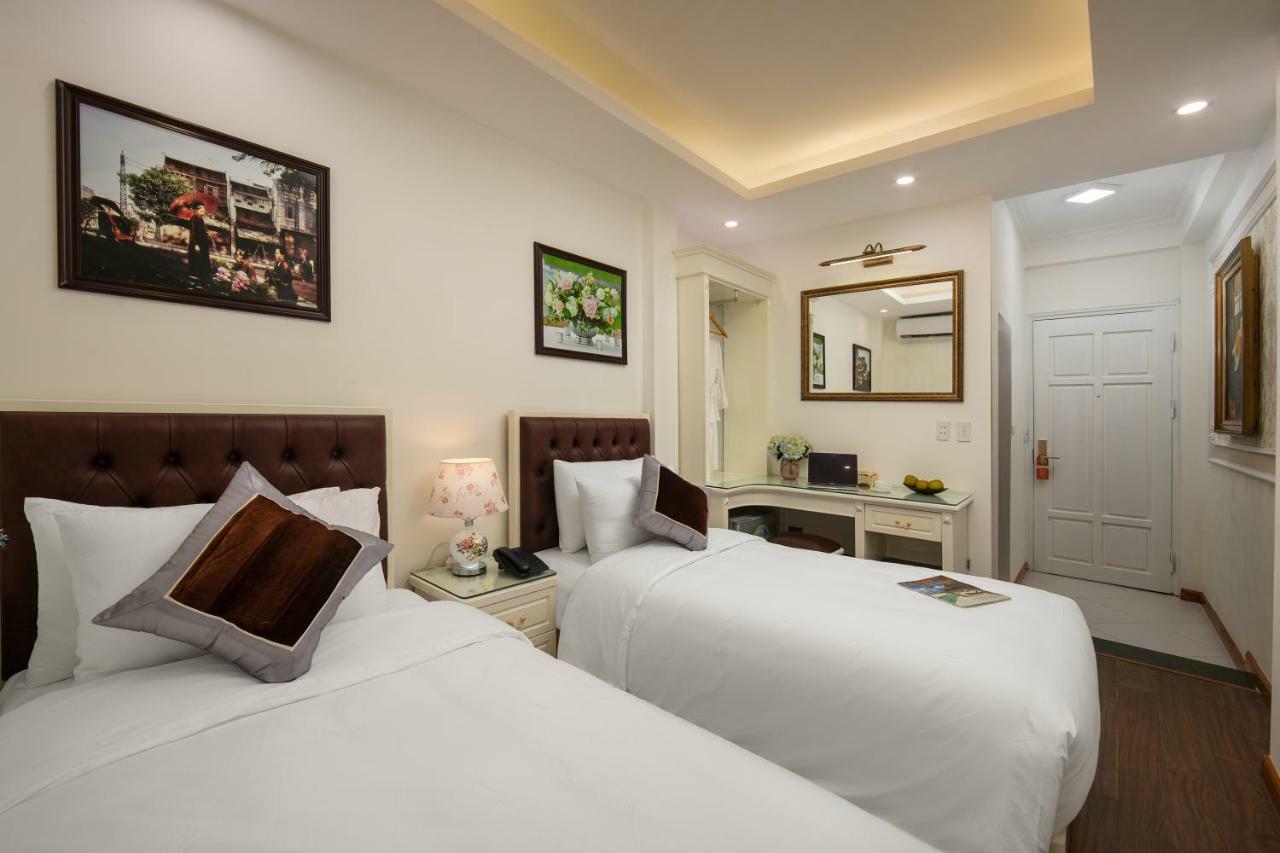 Trang Trang Luxury Hotel Hanoi Bagian luar foto