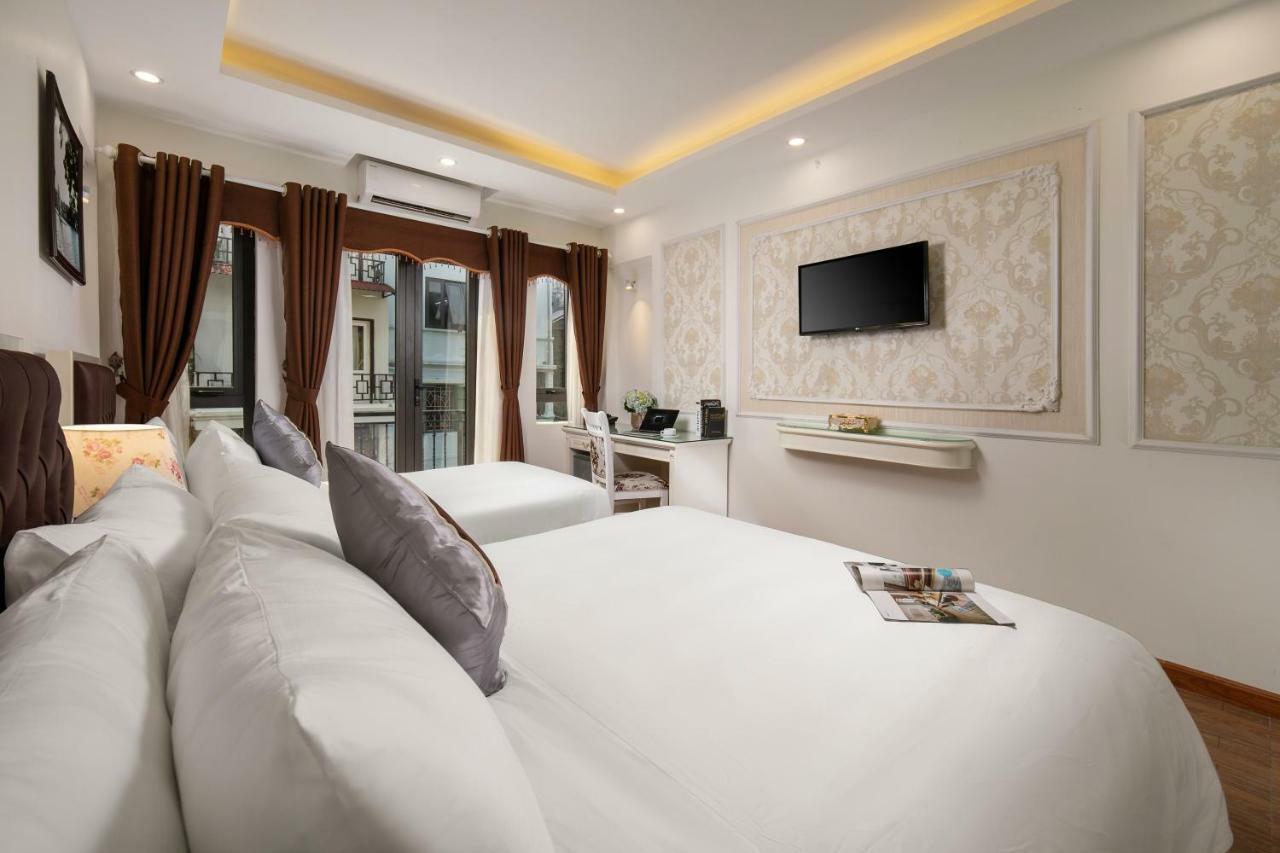 Trang Trang Luxury Hotel Hanoi Bagian luar foto