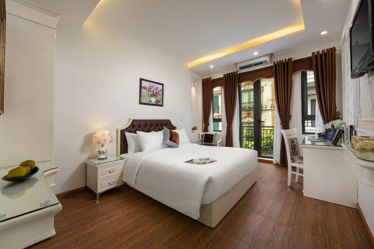 Trang Trang Luxury Hotel Hanoi Bagian luar foto