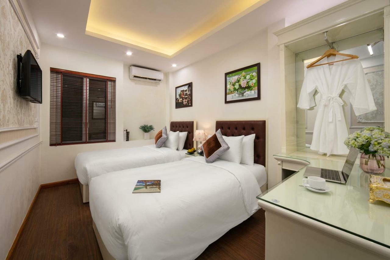 Trang Trang Luxury Hotel Hanoi Bagian luar foto