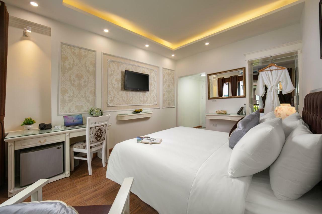 Trang Trang Luxury Hotel Hanoi Bagian luar foto