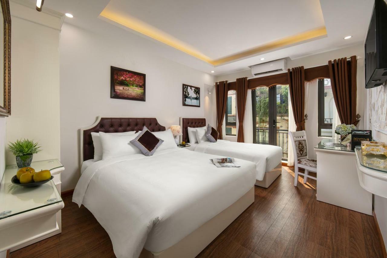 Trang Trang Luxury Hotel Hanoi Bagian luar foto