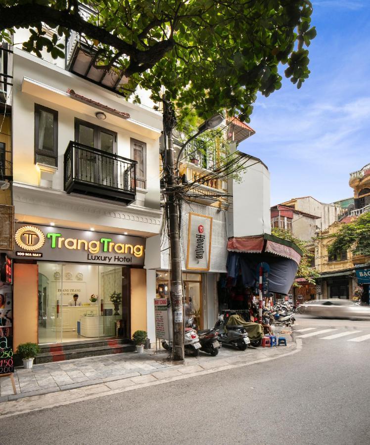 Trang Trang Luxury Hotel Hanoi Bagian luar foto